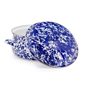 Cobalt Swirl Mini-Dutch Oven